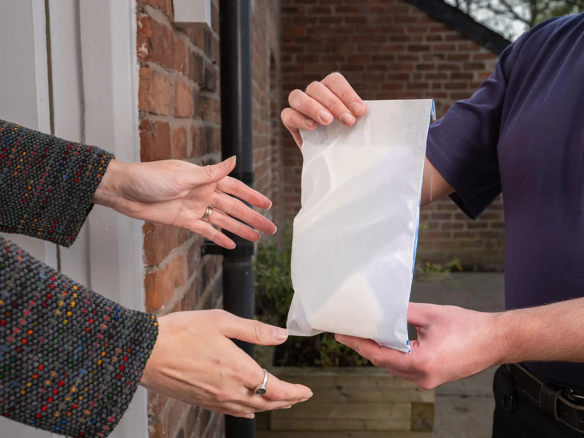 Prescription delivery bag